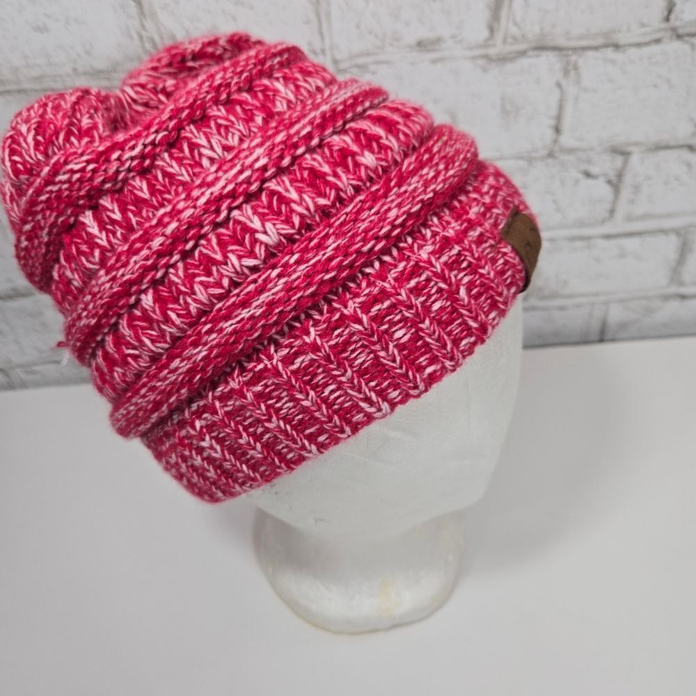 CC Boutique pink beanie - Picture 3 of 12
